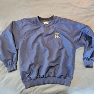Cutter Buck Ryder Cup Pullover Windbreaker Jacket Navy Mens Medium Golf Jacket